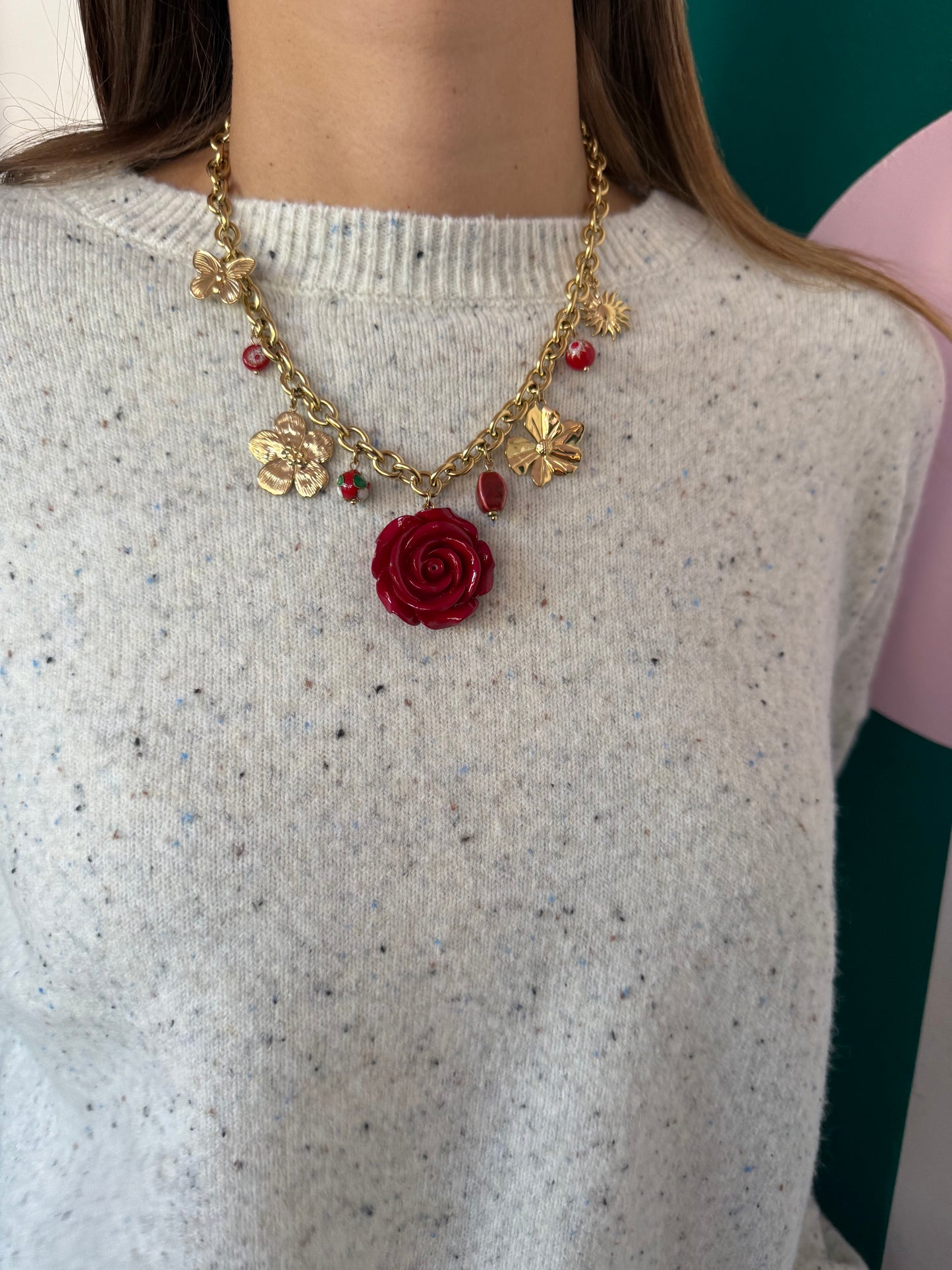 Collana Rosa