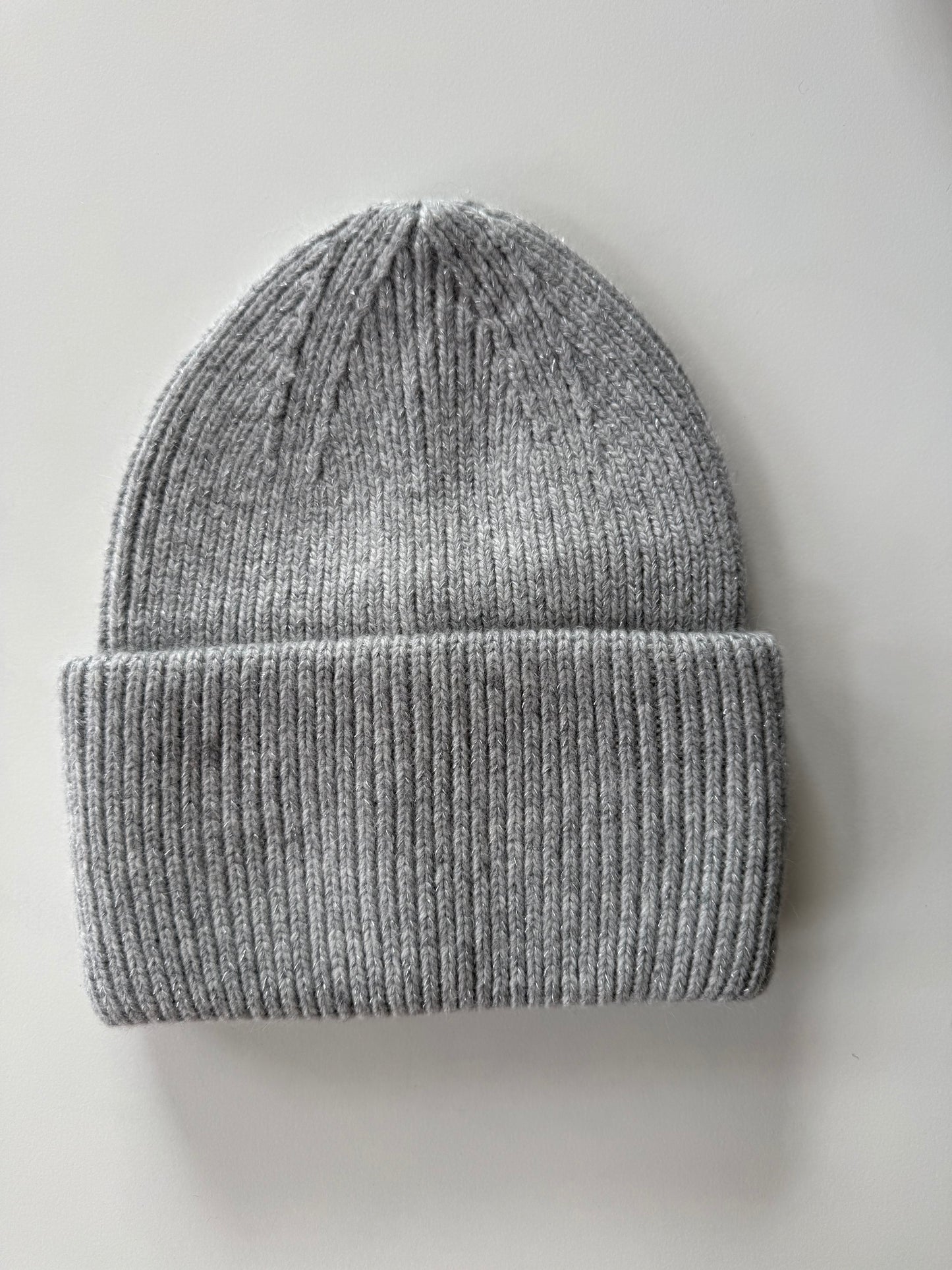 Berretto A Coste Lurex