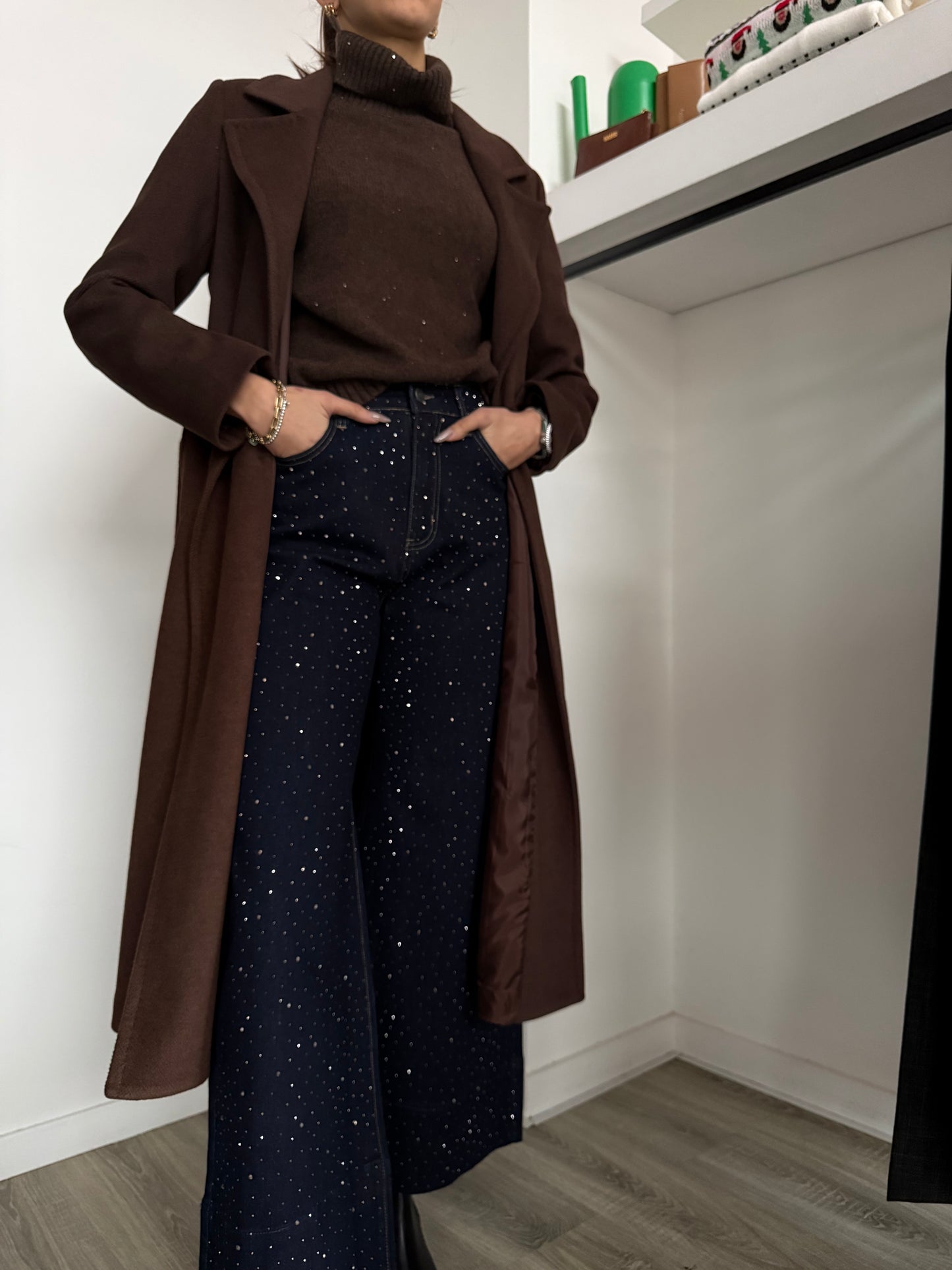 Cappotto Lungo Cintura