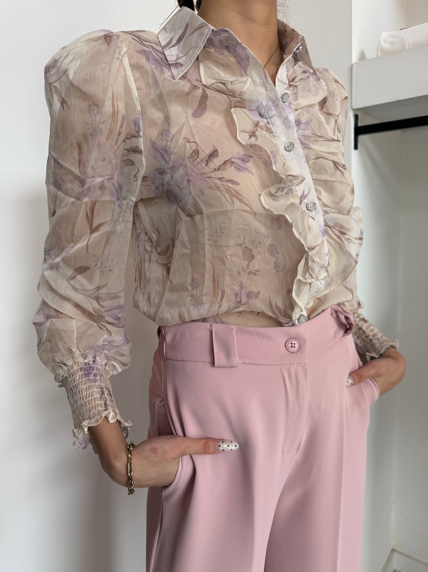 Camicia Volant
