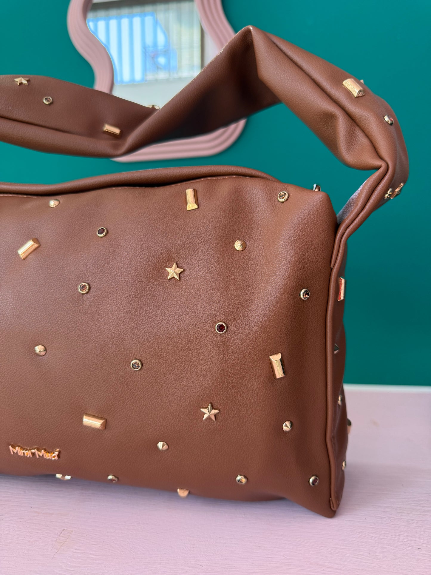 Borsa Spalla Borchie
