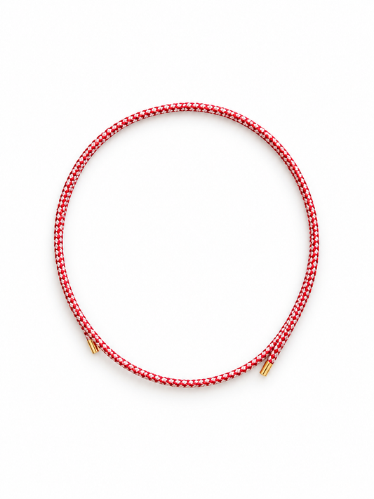 Collana Magnetica Rosso e Bianco