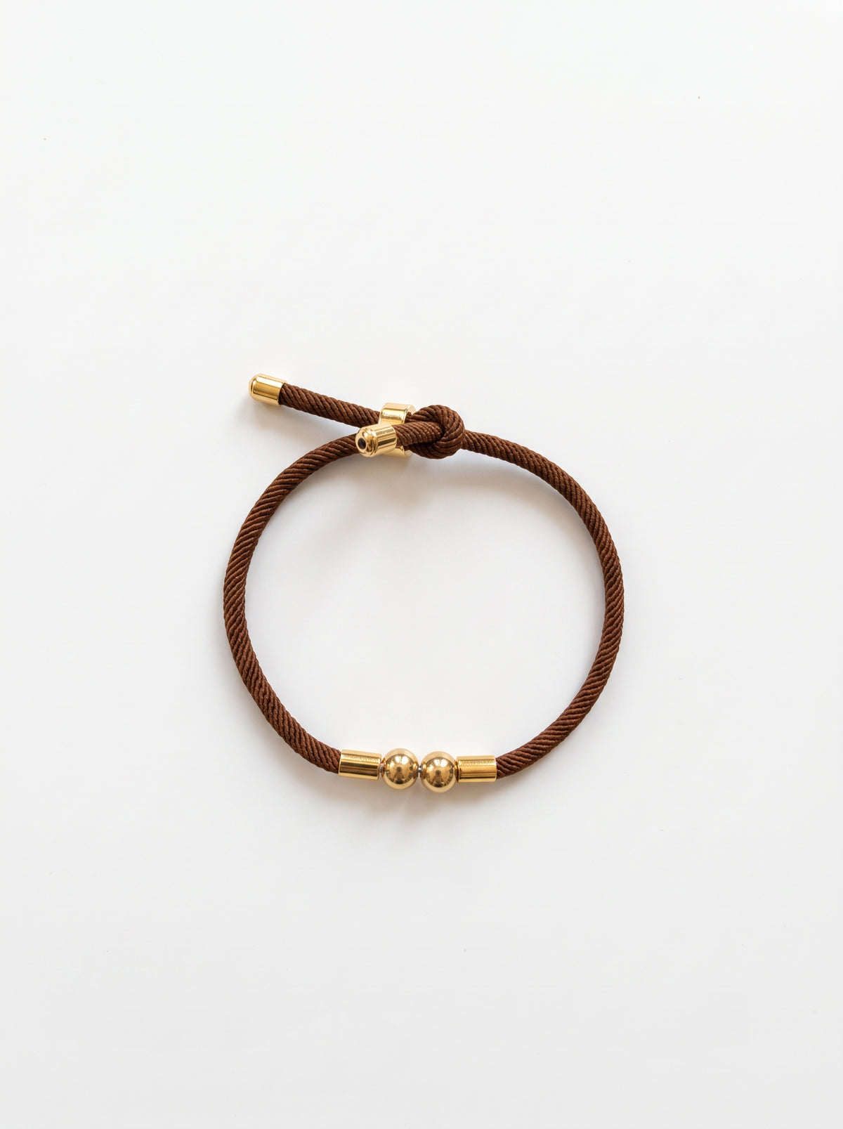 Bracciale Corda Cioccolato