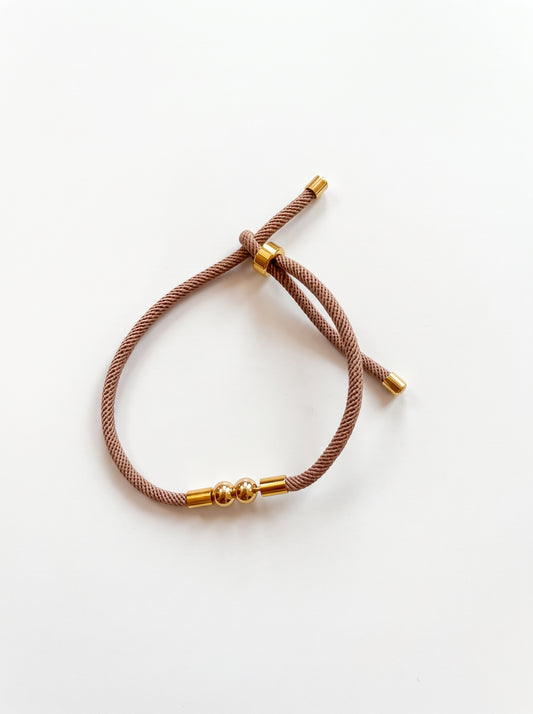 Bracciale Corda Beige