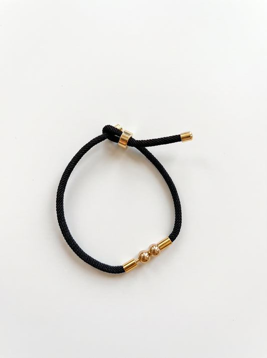 Bracciale Corda Nero