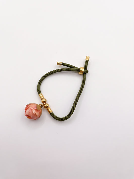 Bracciale Corda Verde
