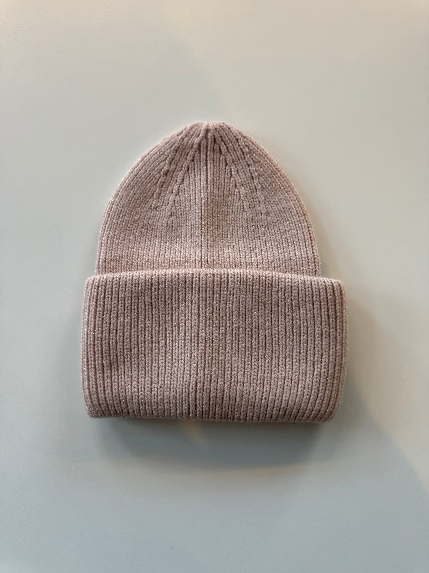 Berretto A Coste Lurex