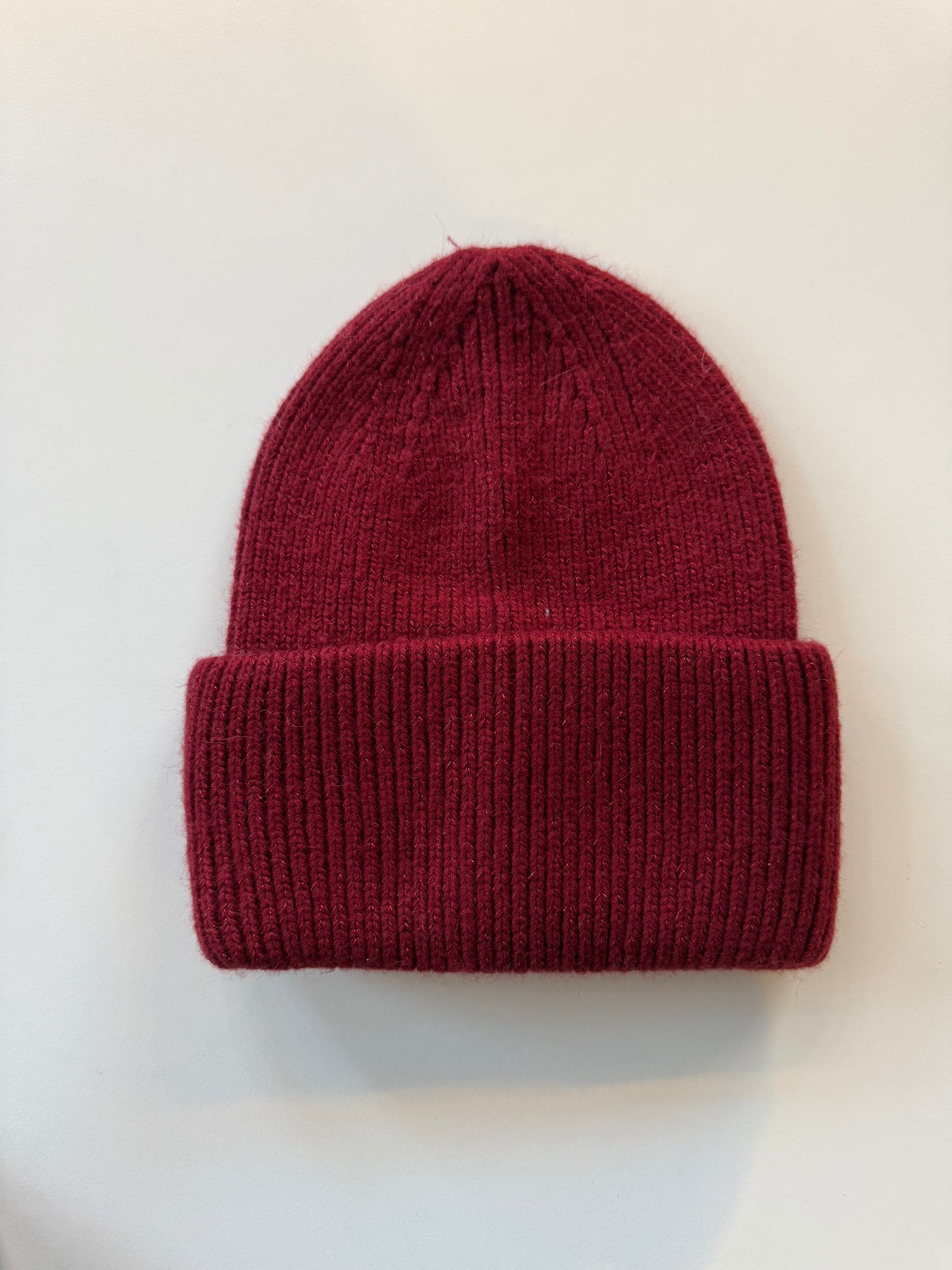 Berretto A Coste Lurex