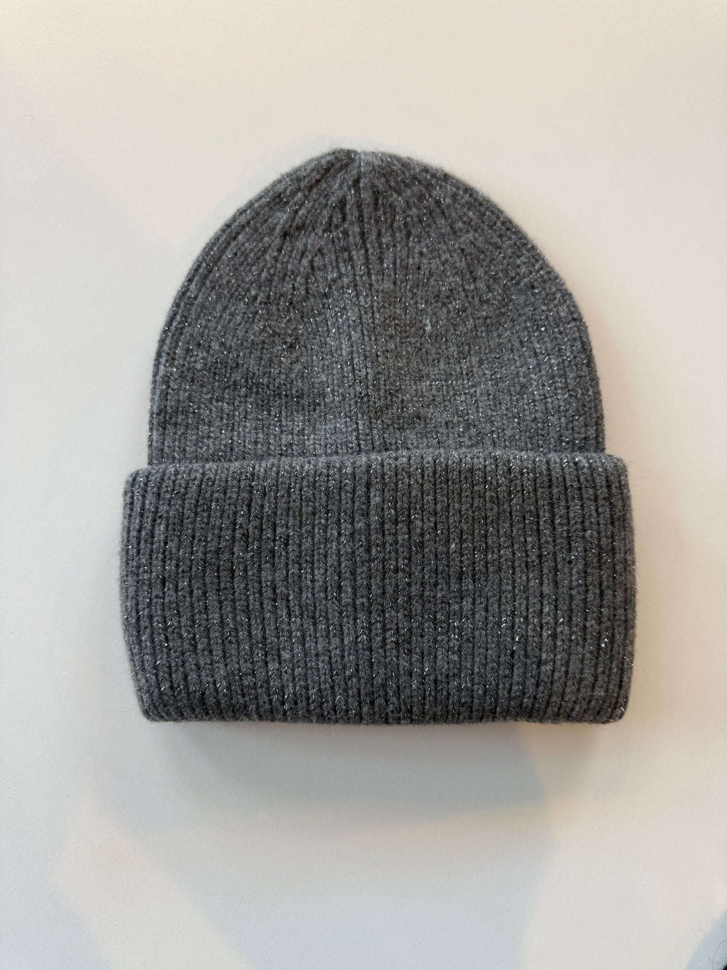 Berretto A Coste Lurex