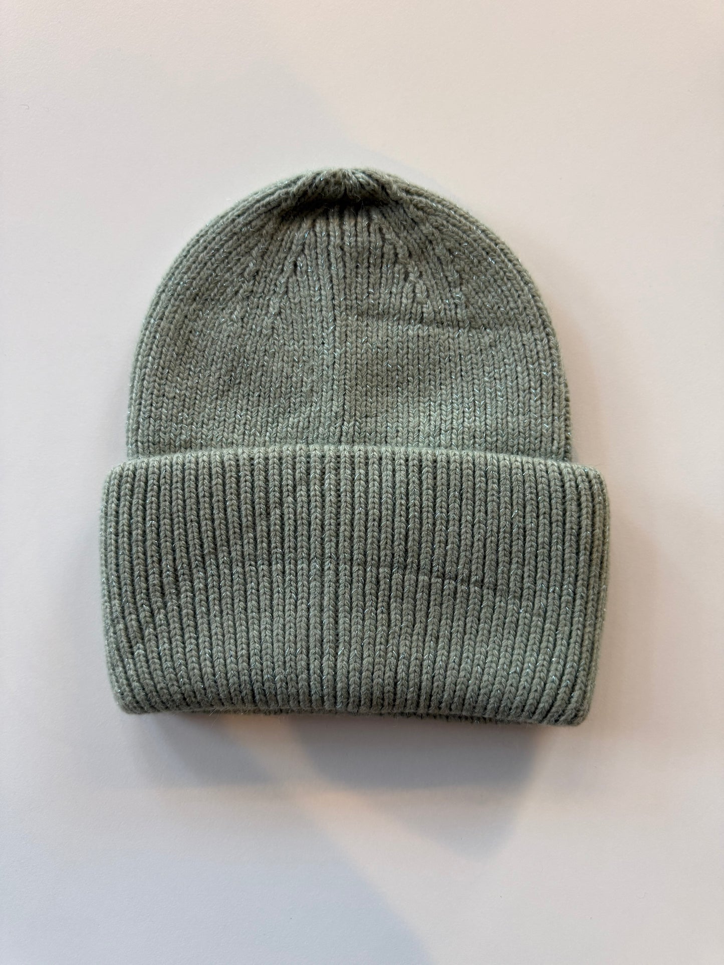 Berretto A Coste Lurex