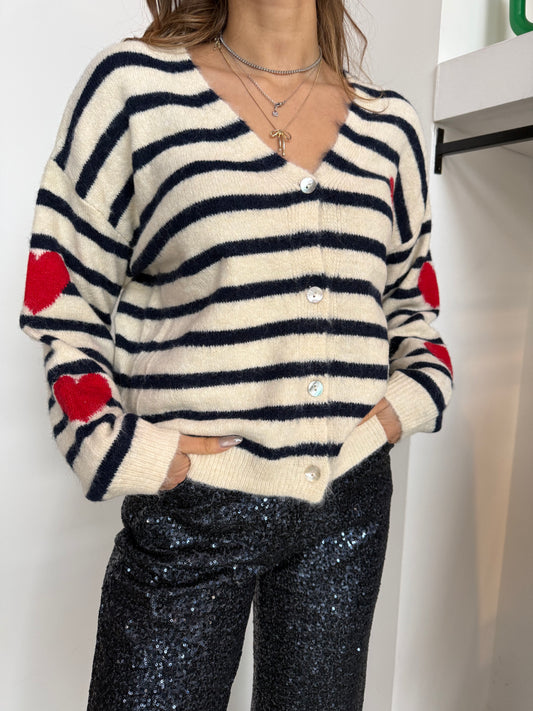 Cardigan Righe