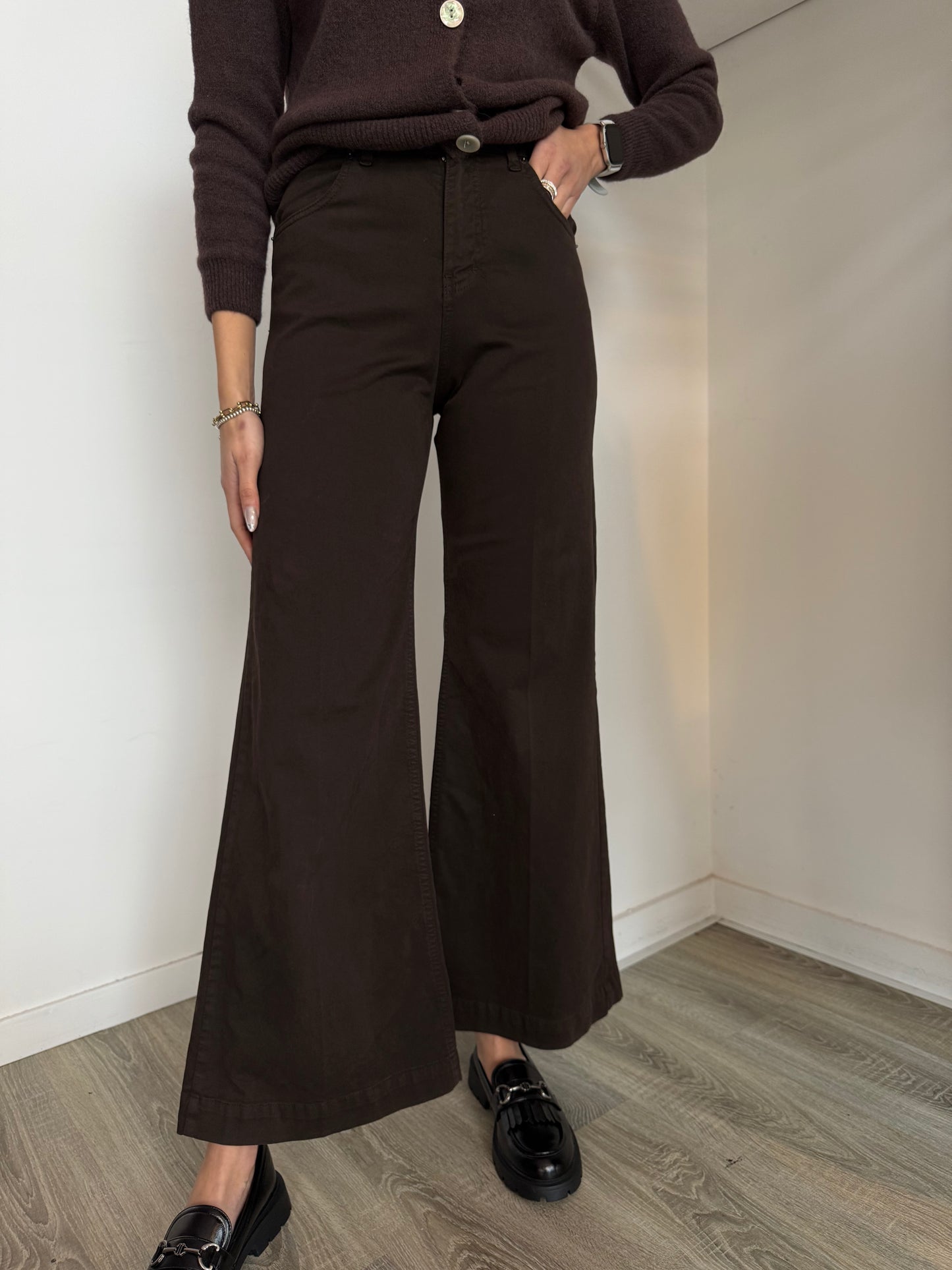 Pantaloni Wide Leg