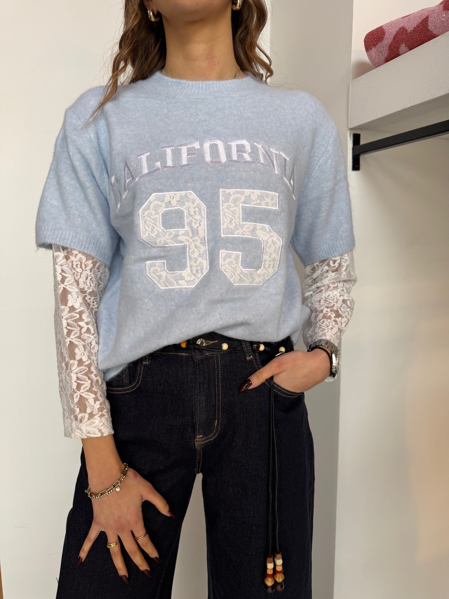 Pullover Doppia Manica