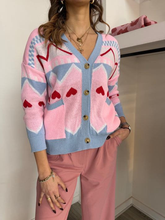 Cardigan Cuori