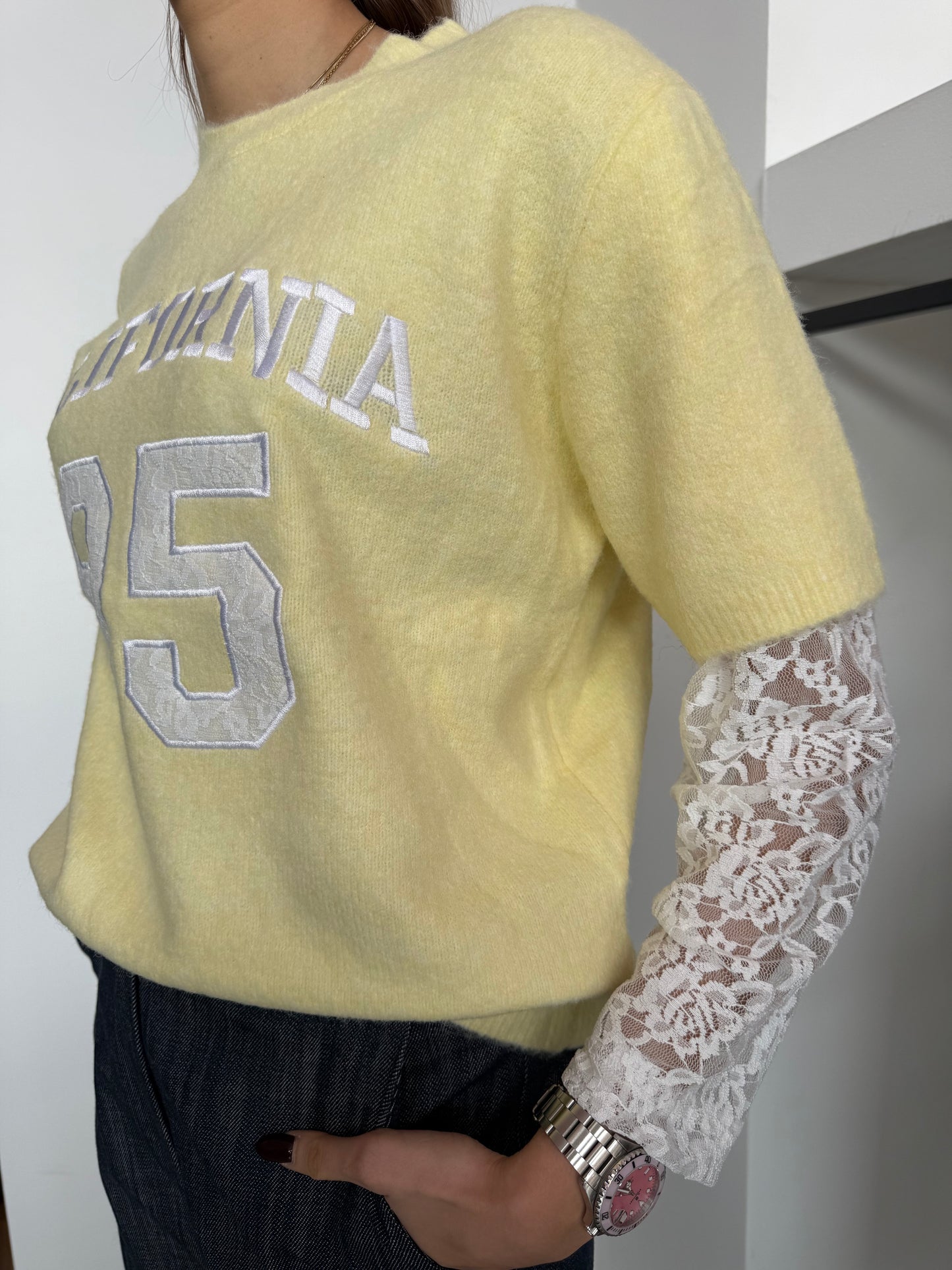 Pullover Doppia Manica