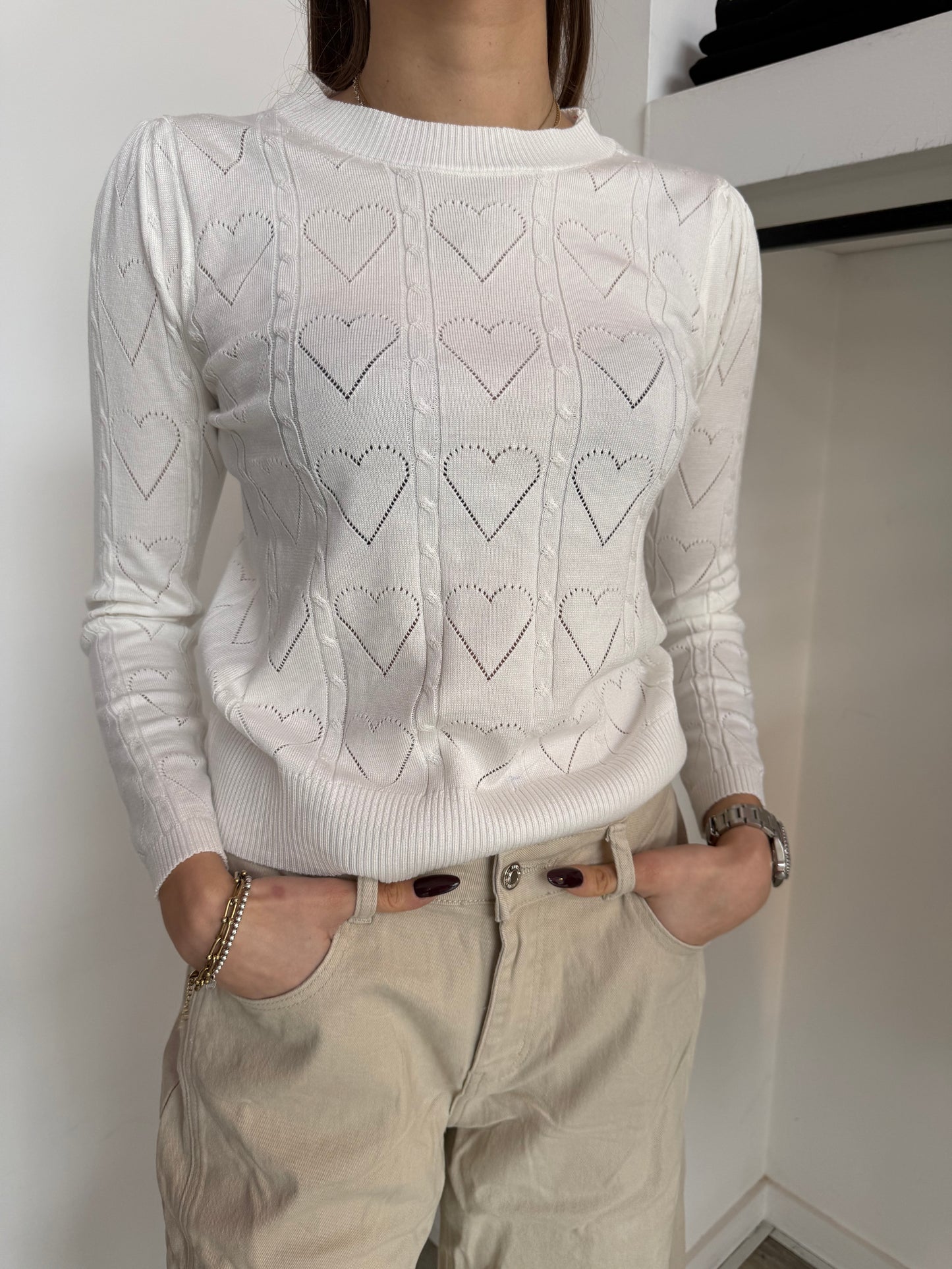 Pullover Traforato