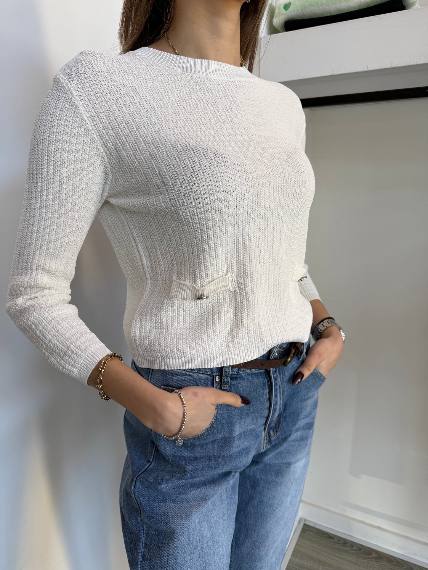 Pullover Tasche