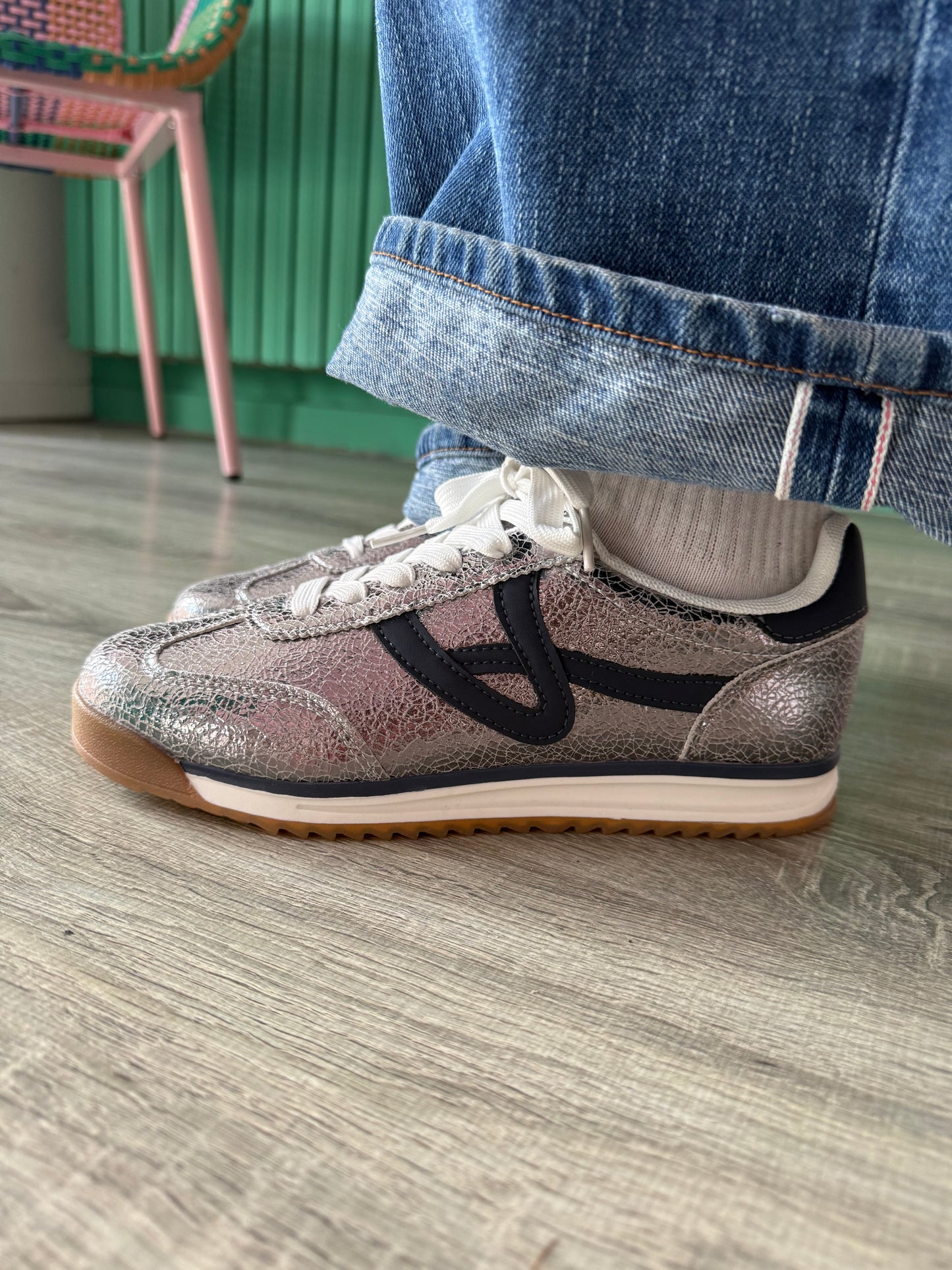 Sneakers Argento
