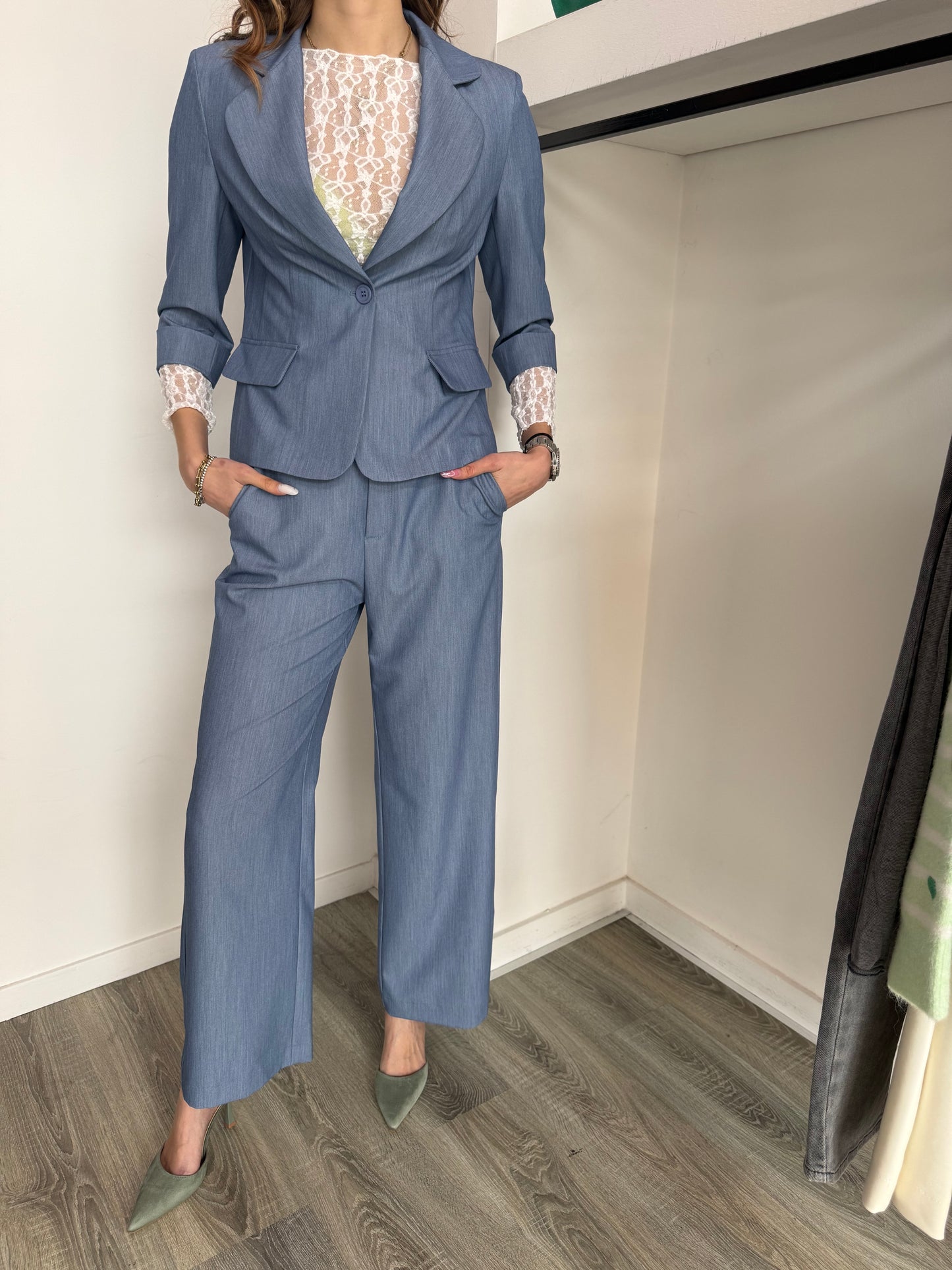 Completo Effetto Denim