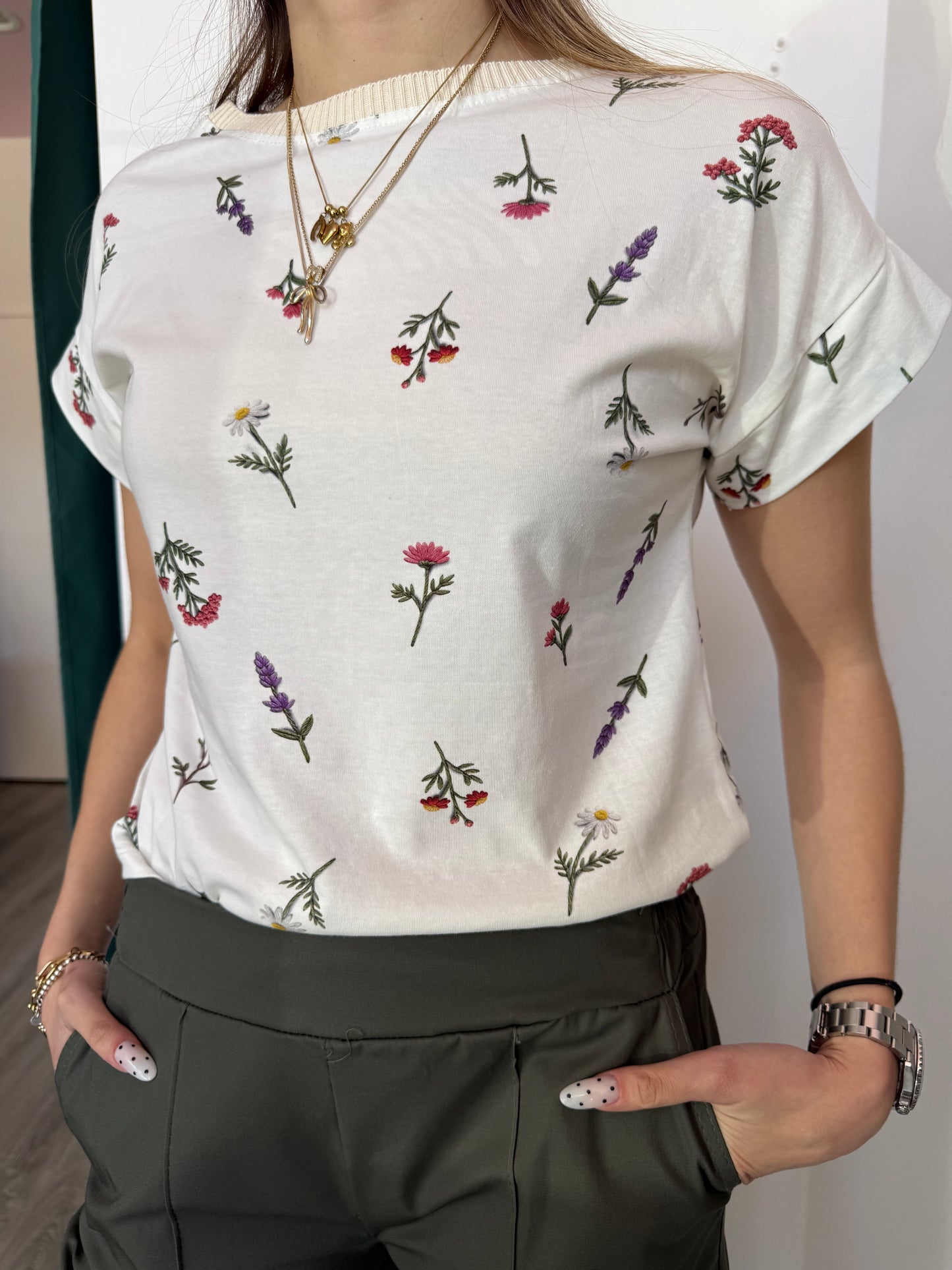T-shirt Fiori