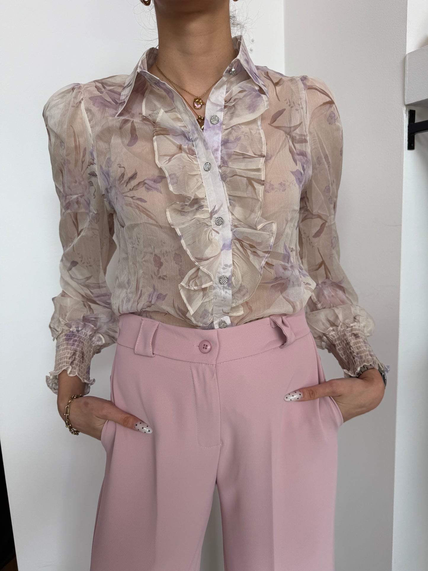 Camicia Volant