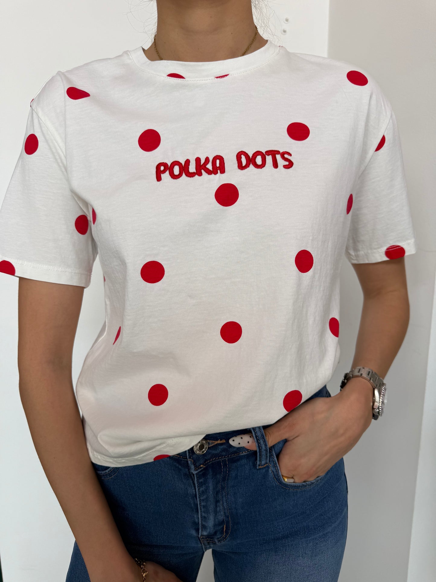 T-shirt Pois