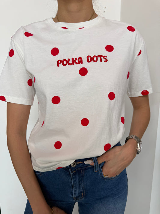 T-shirt Pois