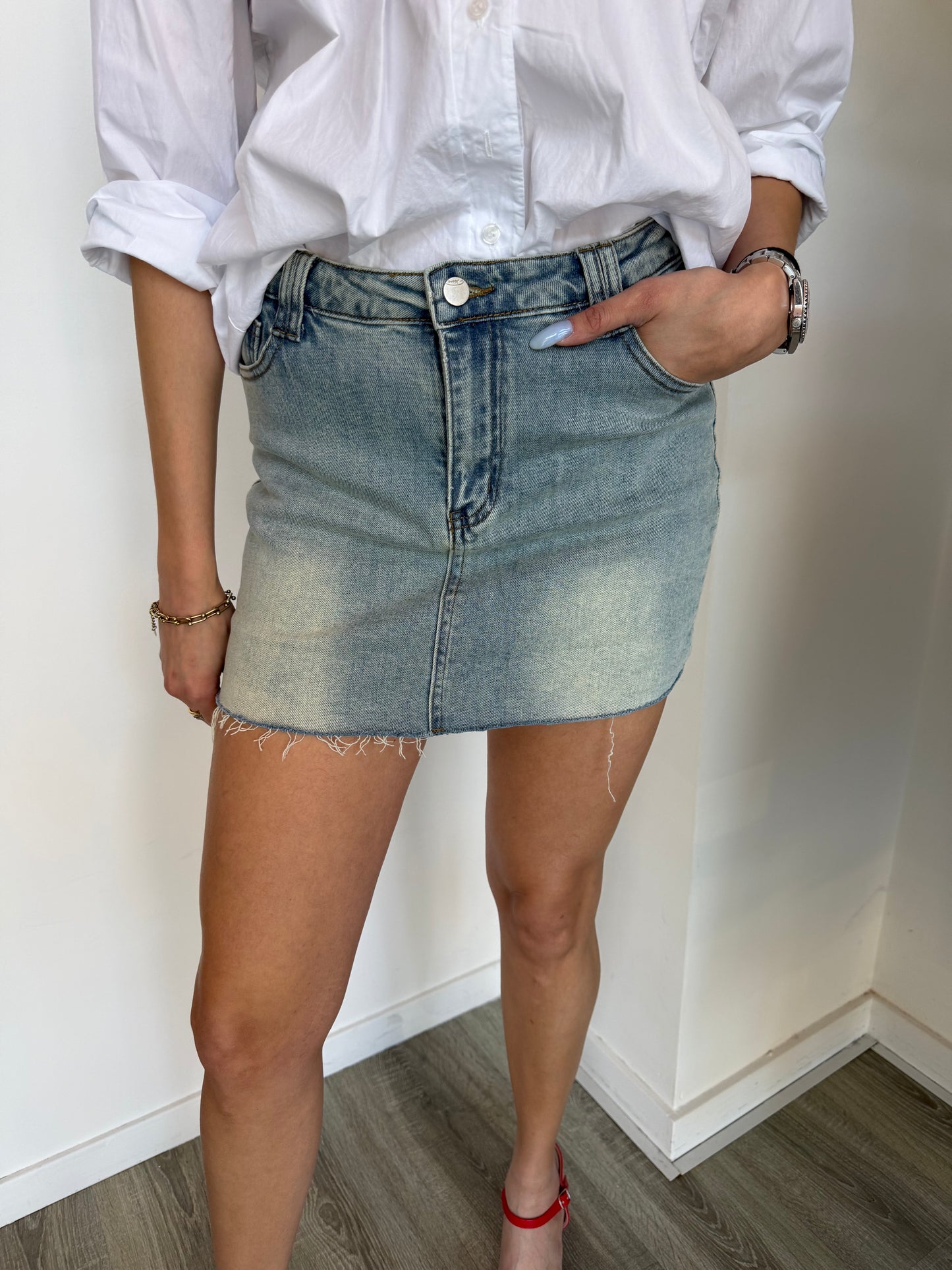 Gonna Pantalone Denim