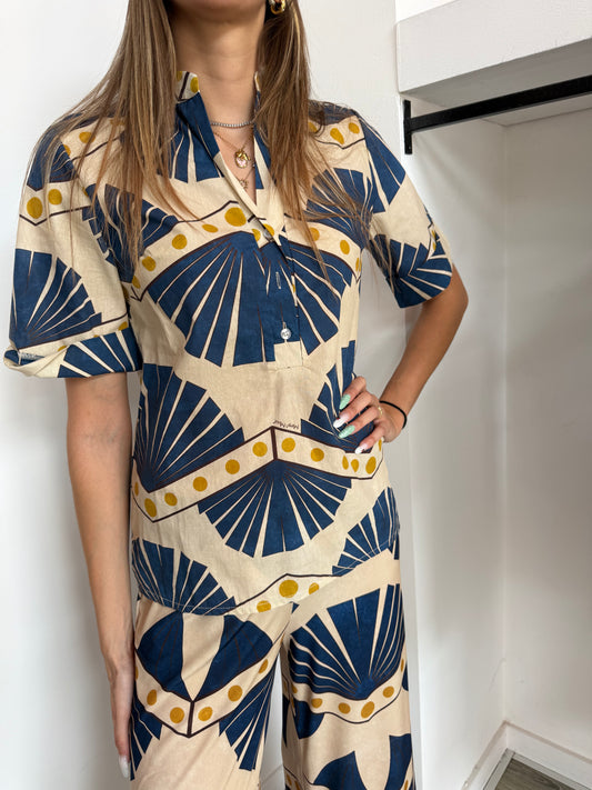 Camicia Foglie