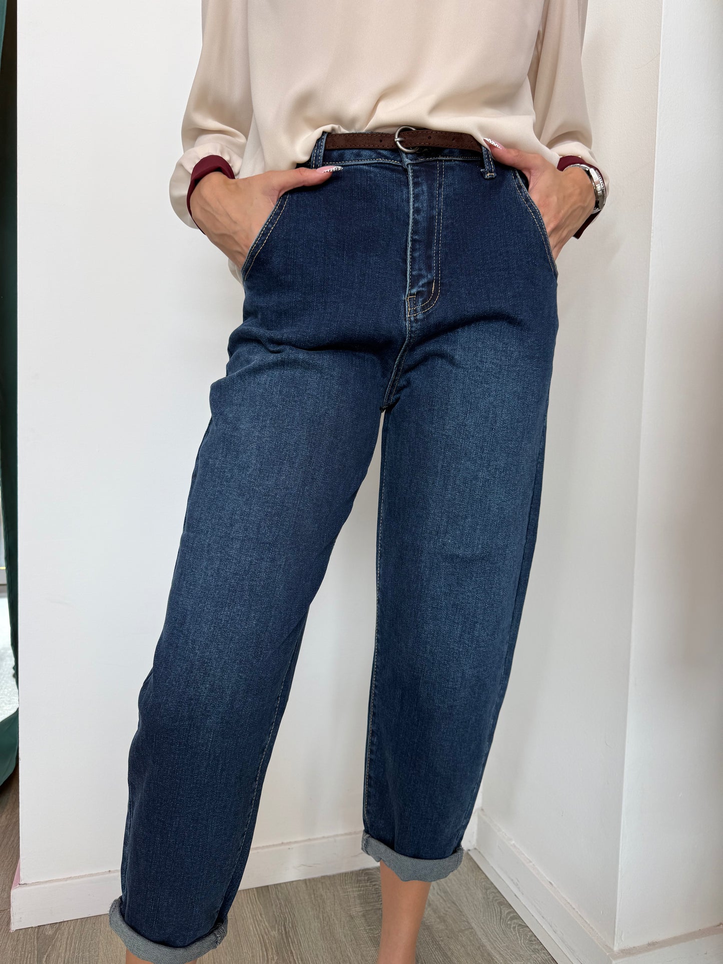 Jeans Mom Cintura