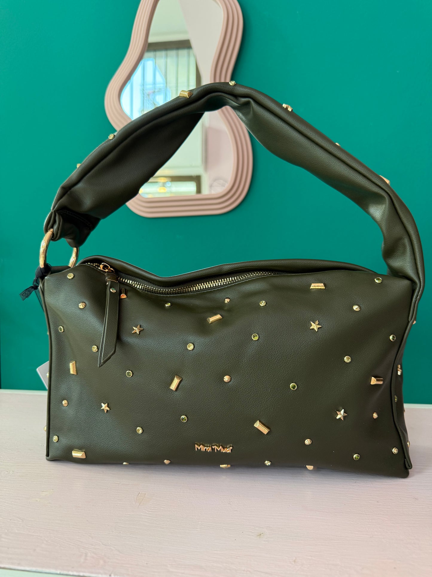Borsa Spalla Borchie