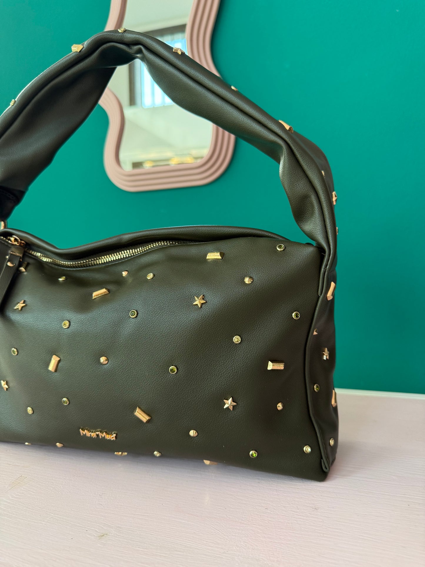 Borsa Spalla Borchie
