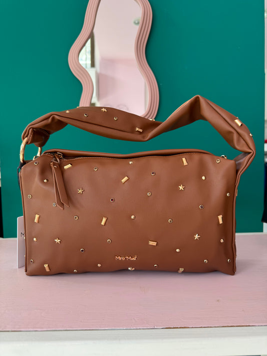 Borsa Spalla Borchie