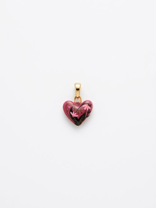 Charm Cuore e Fiori