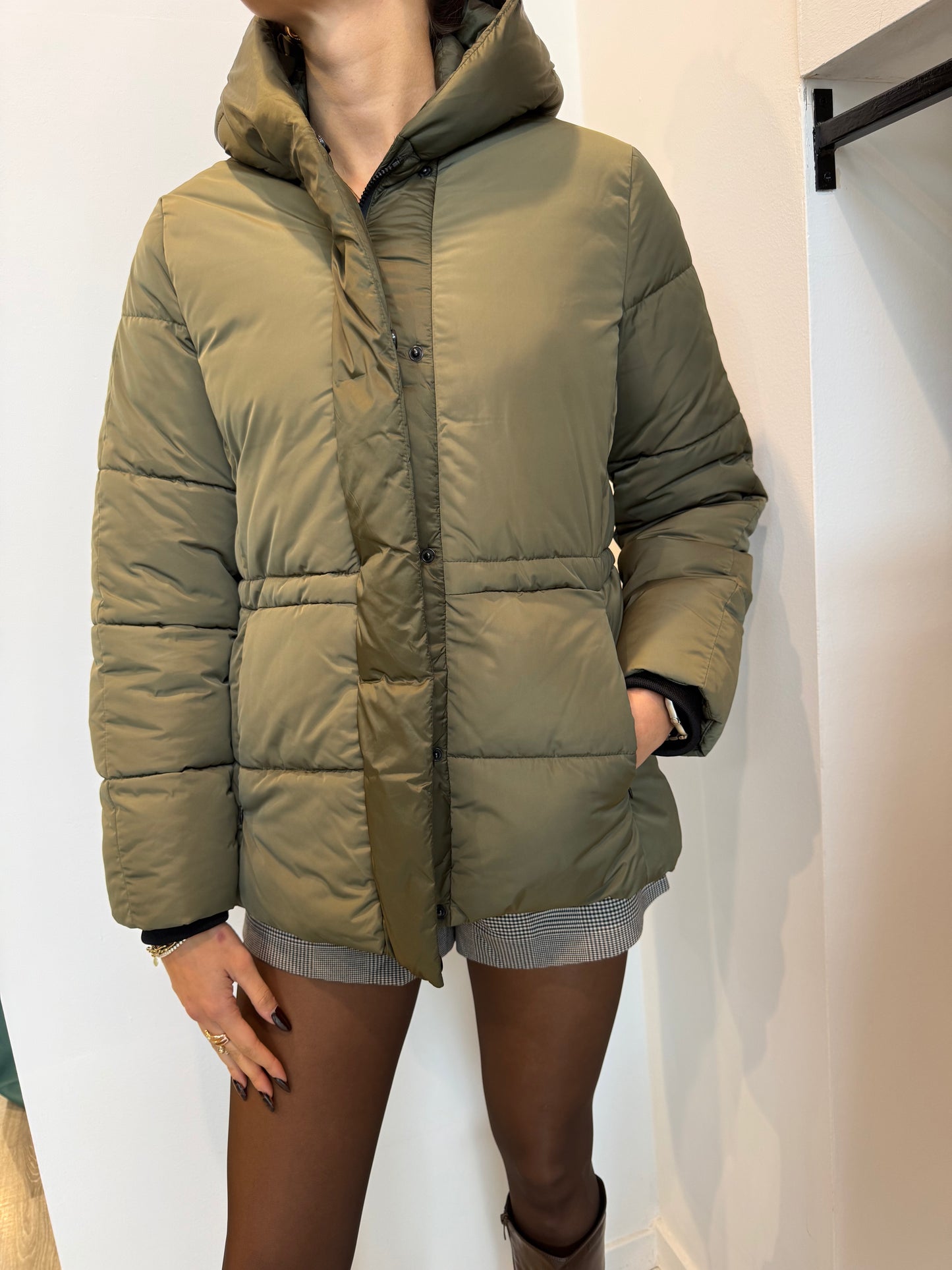 Piumino Coulisse Vita