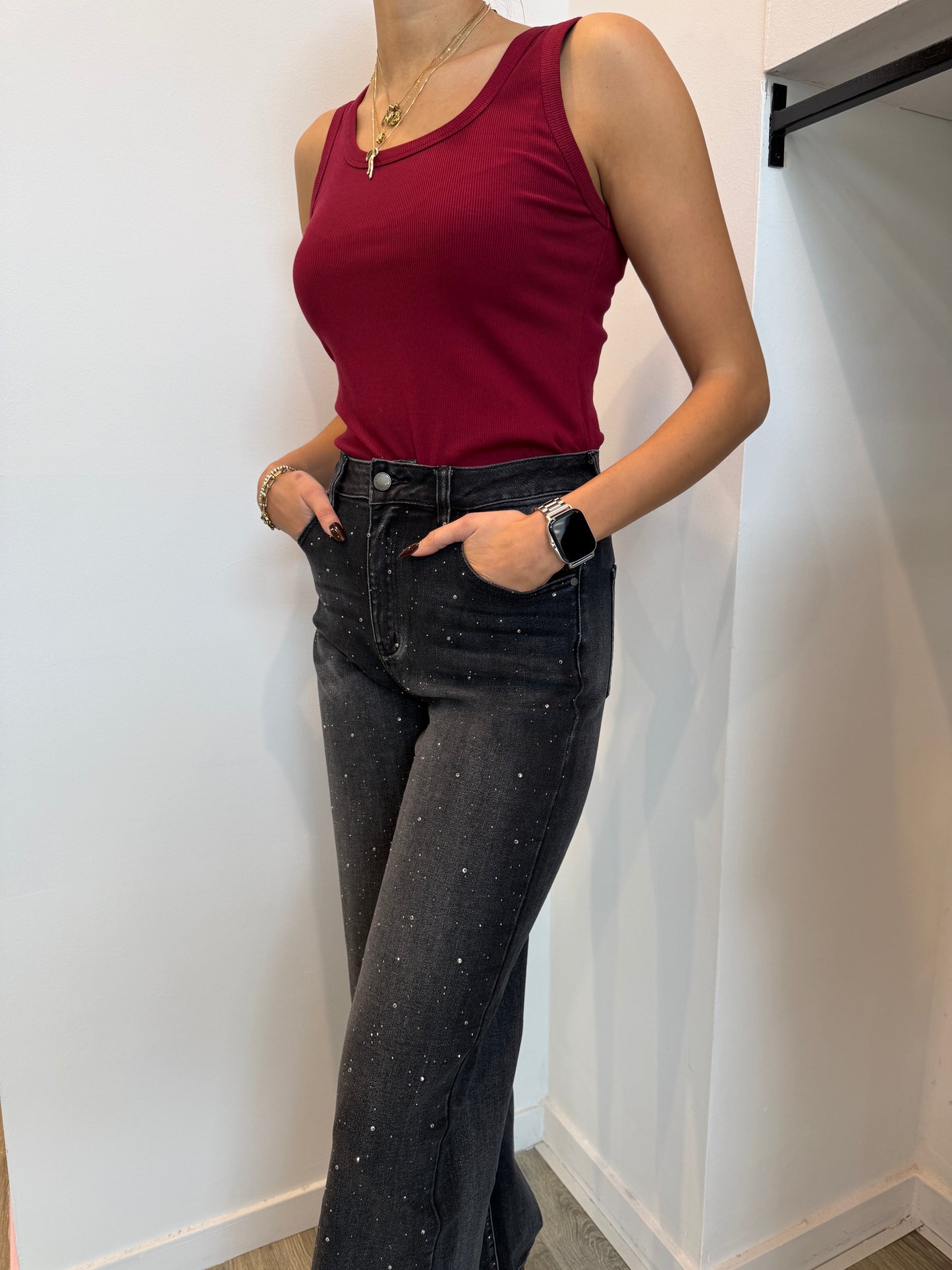 Canotta Scollo Rotondo