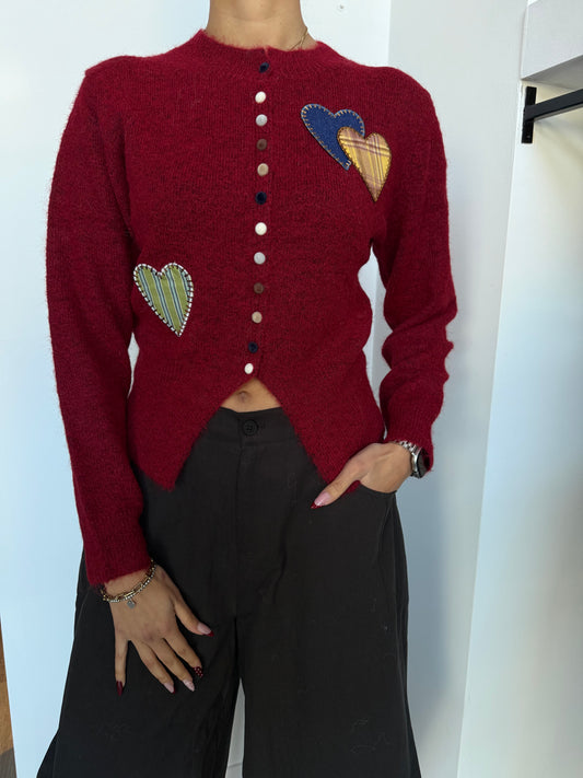 Cardigan Toppe Cuori