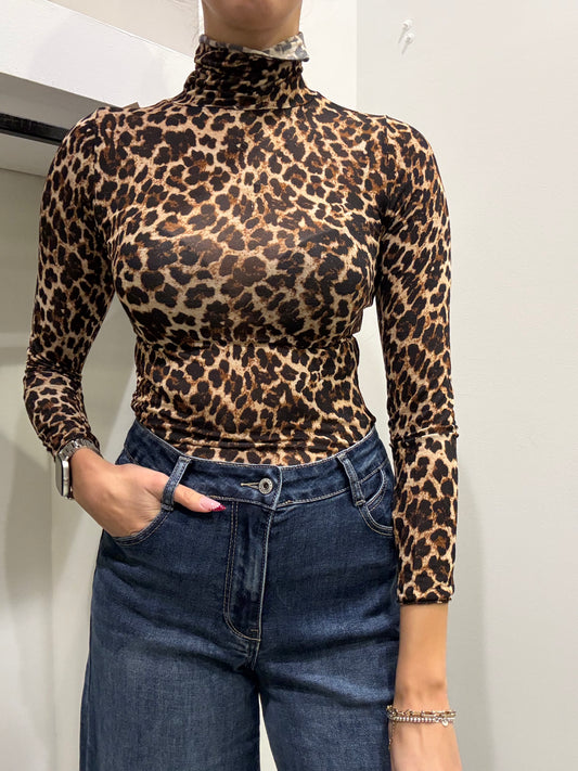 Cashmirina Animalier Collo Alto