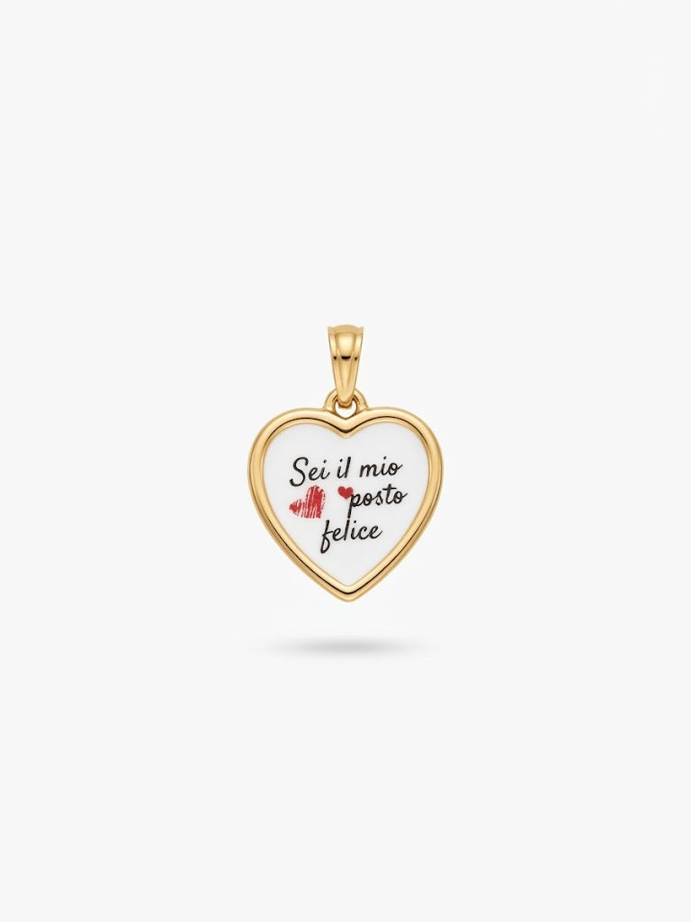 Charm "Sei il mio posto felice"