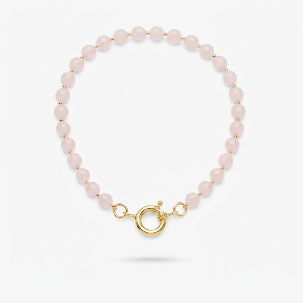 Collana Perle Cipria