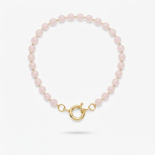 Collana Perle Cipria