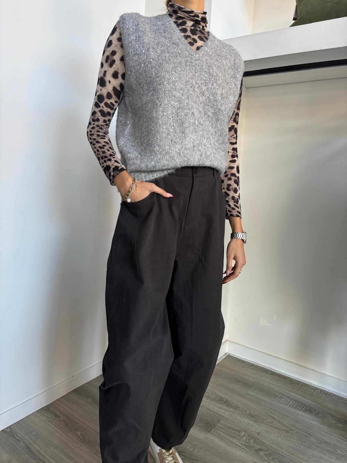 Cashmirina Animalier Collo Alto